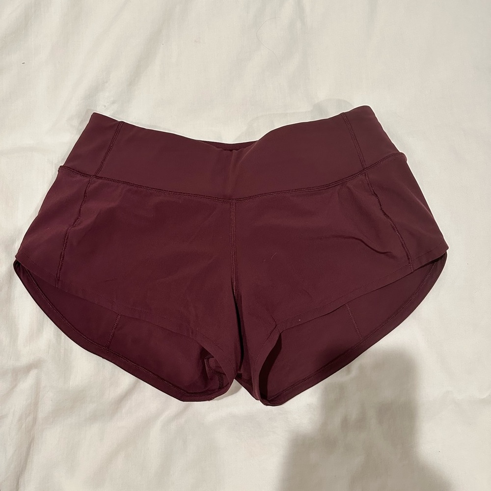 lululemon speed up short 2.5 inch